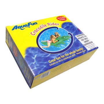AquaFun Crocodile Rider Swimming Pool Toy - 183cm