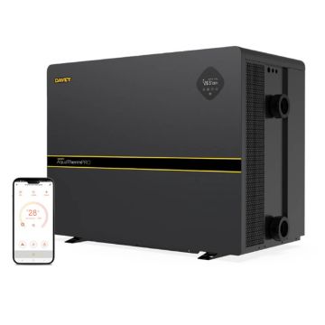 Davey AquaThermPRO 14kW InverPad TurboFan Super Quiet Pool Heat Pump w/WiFi