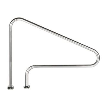S.R. Smith Deck Mounted Stair Rail (Single) Flanged - Pool Rails