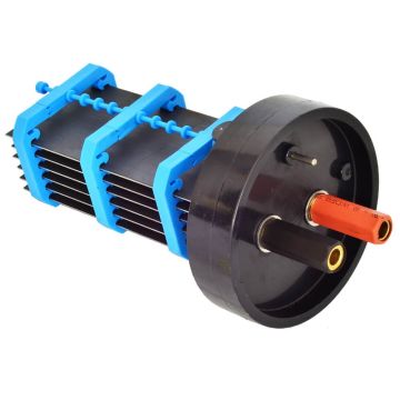AquaSolis Replacement Pool Chlorinator Cell for Enviroswim Oxidiser RP (Pre 11/2014 Model) w/ Push On Brass Connector - Self-Cleaning Chlorinator Spare Part