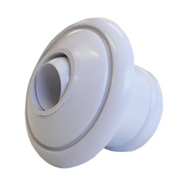 Spa Electrics White Push in Eyeball for 50mm Pipe (Concrete) SE704W