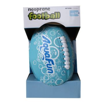 AquaFun Neoprene Football - Swimming Pool Game / Toy