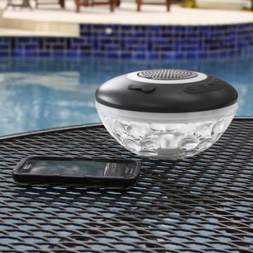 G.A.M.E Floating Bluetooth Speaker & Light Show for iPhone & Android - Wireless, Rechargeable & Waterproof