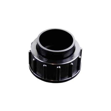 Waterco Multiport Valve Half Union Black c/w O Ring 40mm  122243B