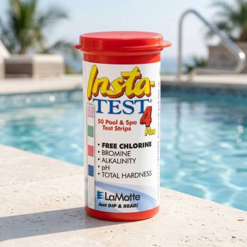 LaMotte Insta-TEST 4 Plus Pool & Spa Test Strips - 50 Pack