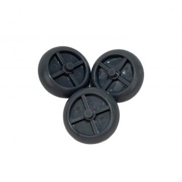 Kokido Telsa 30 / 50 Replacement Wheels (3pcs) - Pool Cleaner Spare Part
