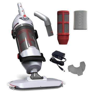 Kokido Voltera 58 Rechargeable Handheld Pool and Spa Cordless Vacuum Cleaner w/ Dual Stage Filtration