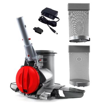 Kokido Voltera 90 Heavy-Duty Rechargeable Handheld Pool and Spa Cordless Vacuum Cleaner w/ Dual Stage Filtration and PowerBlade Technology