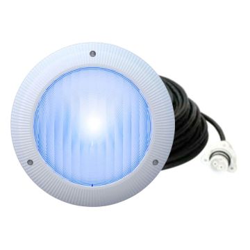 Aqua-Quip QC Series 1 x Blue LED Colour Pool Light w/ Concrete Mounting Kit, 30M Cable and Plug Kit