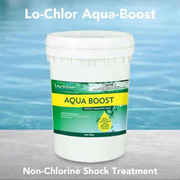 Lo-Chlor Aqua-Boost Non-Chlorine Shock Treatment 20kg – Pool and Spa Chemical (DG)
