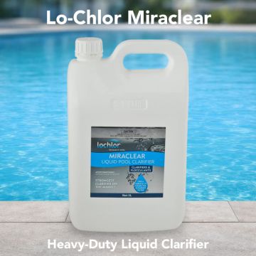 Lo-Chlor Miraclear Heavy Duty Liquid Pool Clarifier 5L – Pool Chemical
