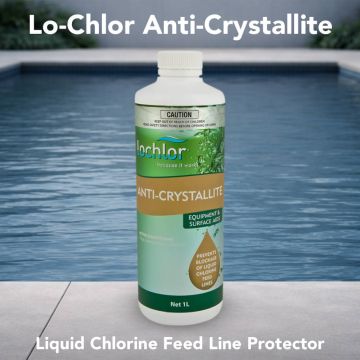 Lo-Chlor Anti-Crystallite Liquid Chlorine Feed Line Protector 1L – Pool Chemical