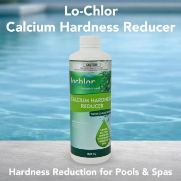 Lo-Chlor Calcium Hardness Reducer 1L – Pool and Spa Chemical (DG)