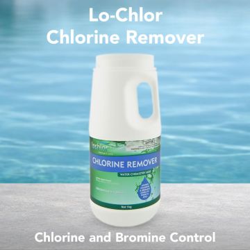 Lo-Chlor Chlorine and Bromine Remover 1kg – Pool and Spa Chemical