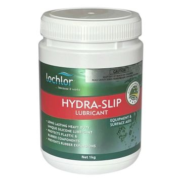 Lo-Chlor Hydra-Slip Silicone Lubricant Gel 1kg – Pool and Spa Accessory