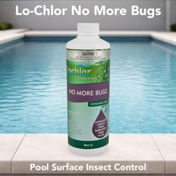 Lo-Chlor No More Bugs Pool Surface Insect Control 1L – Pool Chemical
