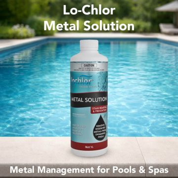 Lo-Chlor Metal Solution 1L – Pool and Spa Chemical
