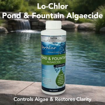 Lo-Chlor Pond & Fountain Algaecide & Clarifier 500mL