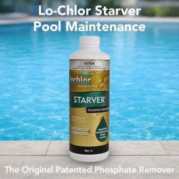 Lo-Chlor Starver Pool Maintenance Phosphate Remover 1L – Pool Chemical
