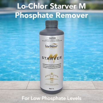 Lo-Chlor Starver M Phosphate Remover Pool Maintenance 1L – Pool Chemical
