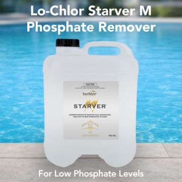 Lo-Chlor Starver M Phosphate Remover Pool Maintenance 20L – Pool Chemical