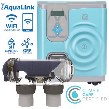 MagnaPool Hydroxinator iQ PRO Mid Self-Cleaning Mineral Pool Water Chlorinator w/ WiFi, Timer & Battery Backup