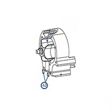 Kreepy Krauly rX-Tank Main Body Step Deflector SP10842 - Pool Cleaner Spare Part