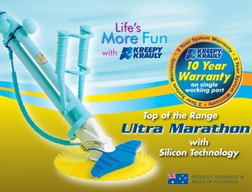 Kreepy Krauly Marathon Ultra- Pool Cleaners