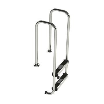 S.R. Smith Narrow 2-Step Ladder Flanged Top- Pool Ladder
