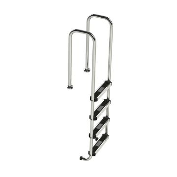 S.R. Smith Narrow 4-Step Ladder Flanged Top & Bottom - Pool Ladder