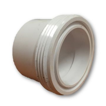 50mm Heater Union Threaded Tail with 50mm Socket
