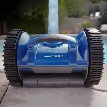 Pentair Rebel 2 Suction-Side Automatic Pool Cleaner 2WD - Above & In Ground - Wall Climber - 3Y Warranty