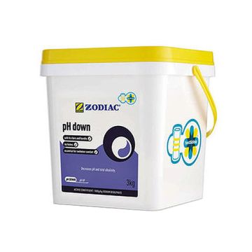 Zodiac pH Down Twist & Dose 3kg - BUCKET Pool Chemical