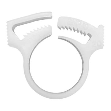 Polaris Vac-Sweep 380/360/280/180 White Sweep Hose Attach Clamp W7230206 - Genuine Pool Cleaner Spare Part