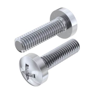 Polaris Vac-Sweep 280 10-32 x 7/8" SS Pan Head Screw W7230228PK (Set of 2)  - Genuine Pool Cleaner Spare Part