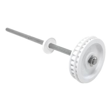 Polaris Vac-Sweep 380/360 Transfer Pulley/Drive Shaft Assembly W7330212 - Genuine Pool Cleaner Spare Part