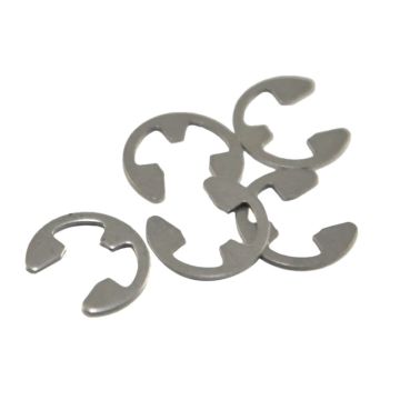 Polaris Vac-Sweep 380/360 Stainless Steel E-Clip W7330226 (Set of 5) - Genuine Pool Cleaner Spare Part