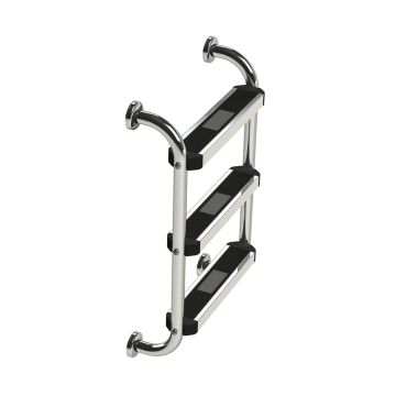S.R. Smith Pool Cover 3-Steps Ladder Flanged - Pool Ladder