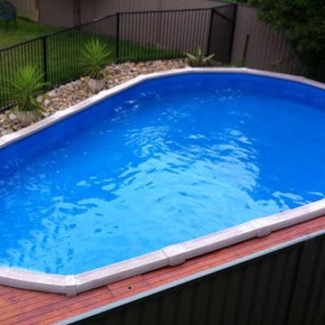 Abgal Teardrop Pool Liner Suitable For Classic Pools - Flat Floor