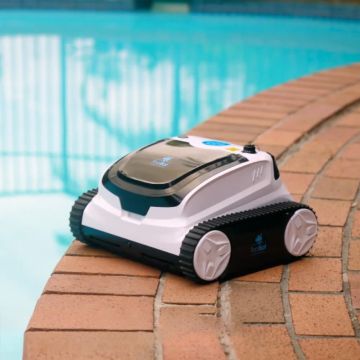 PoolBot B300 Cordless Robotic Pool Cleaner. Floor, Wall, Waterline.