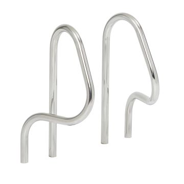 S.R. Smith Pretzel Bend Hand Rails Standard (Pair) - Pool Rail