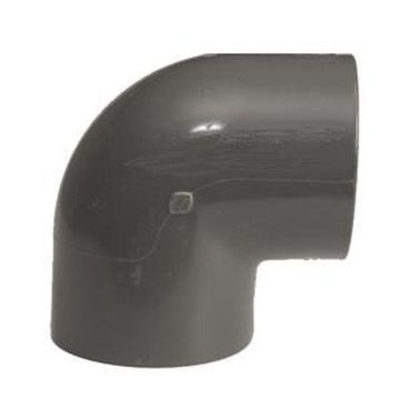 PVC 90 deg Elbow 40mm Black