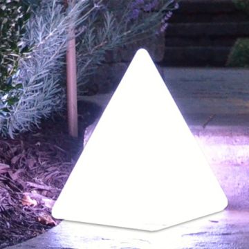 The Cairo - Floating Pyramid LED Light w/Remote. Rechargeable - Floating Pool Light