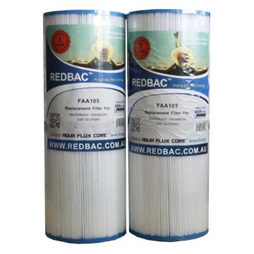 Waterway Rainbow DSF50 (Pair) Replacement Cartridge Filter Element  (Generic, Non-Genuine) FC-FAA105