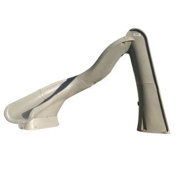S.R.Smith TurboTwister Deck Mounted Left Curve Pool Slide - Sandstone