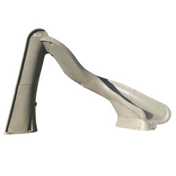 S.R.Smith TurboTwister Deck Mounted Right Curve Pool Slide - Sandstone