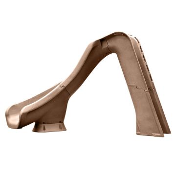 S.R.Smith Typhoon Deck Mounted Left Curve Pool Slide - Sandstone