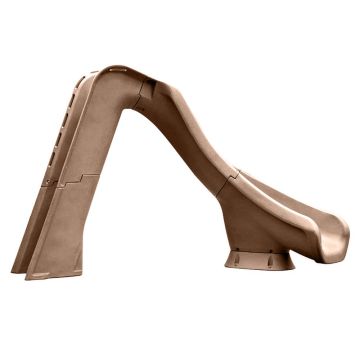 S.R.Smith Typhoon Deck Mounted Right Curve Pool Slide - Sandstone