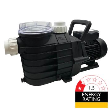 SensaPool SF Series 1.0HP Pool Pump. 3Y Warranty, 1.5 Star Rated