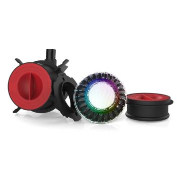 Spa Electrics Atom EMC Series 1 x Multi RGB LED Colour Pool Light w/ Concrete Mounting Kit